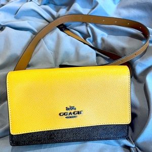 Coach belt bag and cross body